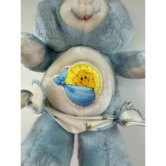 Care Bears 11” Baby Tugs Blue Plush Diaper Toy Vintage 1983 Kenner 80s - Picture 3 of 7